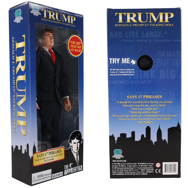 Stevenson Entertainment The Apprentice Donald J Trump Sixth Scale Talking Figure